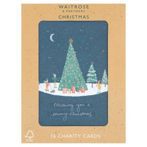 Waitrose Christmas Village Charity Card