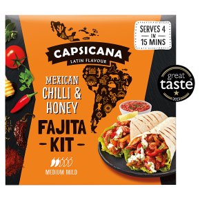 Capsicana Mexican Chilli & Honey Fajita Kit