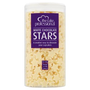 Cake Professional White Chocolate Star