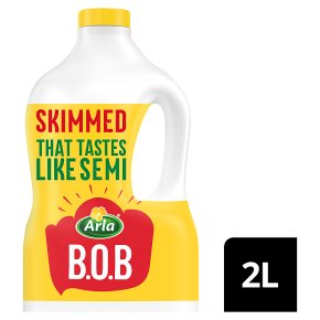 Arla B.O.B Filtered Tastes Like Semi Skimmed Skimmed Milk