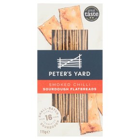Peter's Yard Smoked Chilli Sourdough Flatbreads
