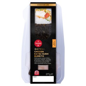 Taiko Chicken Katsu Sushi Burrito