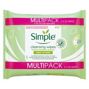 Simple Cleansing Facial Wipes