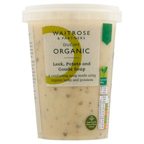 Duchy Organic Leek, Potato & Gouda Soup