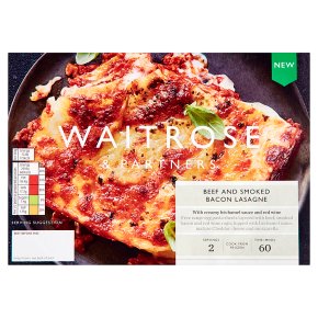 Waitrose Beef & Smoked Bacon Lasagne