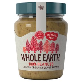 Whole Earth Crunchy Peanut Butter | Waitrose & Partners