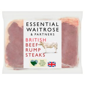 Essential British Beef Rump Steaks