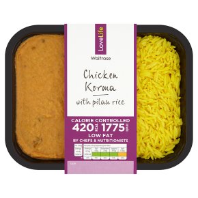 LoveLife Chicken Korma & Pilau Rice