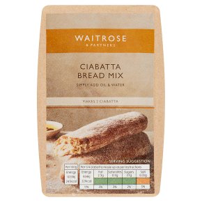 Waitrose Ciabatta Bread Mix