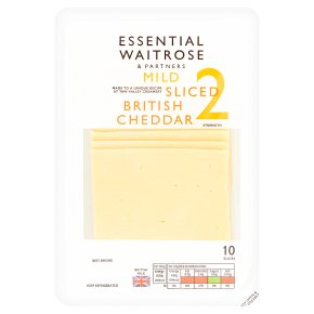 Essential Mild Sliced 10s Cheddar Strength 2