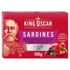 King Oscar Sardines Mediterranean Style