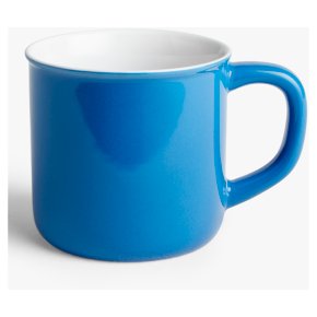 John Lewis Can Mug Cornflower Blue
