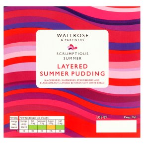 Waitrose Layered Summer Pudding