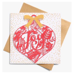 John Lewis Christmas Joy Card