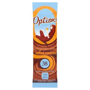 Options Belgian Choc Salted Caramel Sachet