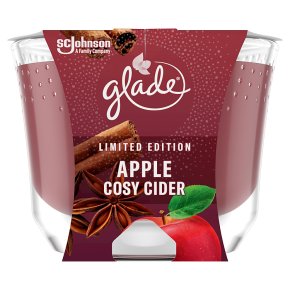 Glade Cosy Apple Cider Large Candle