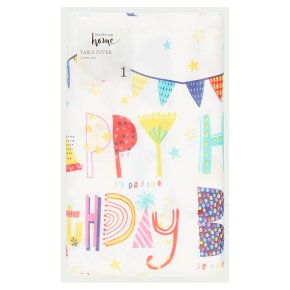 Waitrose Home Celebration Table Cover 180cm x 120cm