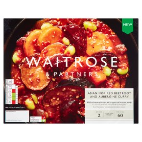 Waitrose Asian Beetroot & Aubergine Curry