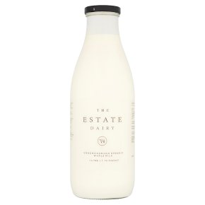 The Estate Dairy Unhomogenised Organic Whole Milk