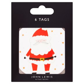 John Lewis Santa Gift Tags