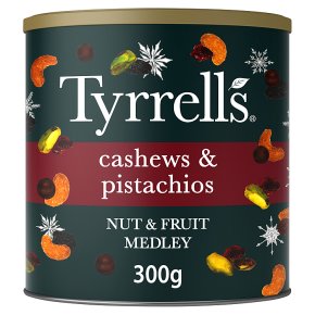 Tyrrell's Cashews & Pistachios Nut & Fruit Medley