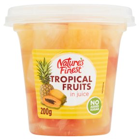 Nature's Finest Tropical Fruits in Juice