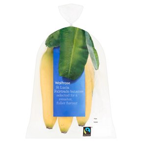 St Lucia Fairtrade bananas