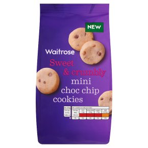 Waitrose mini choc chip cookies