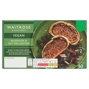 Waitrose Vegan Mushroom & Nut Wellington