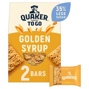 Quaker Porridge To Go Golden Syrup Squares