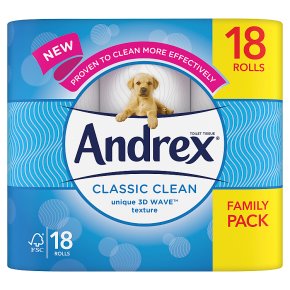 Andrex Classic Clean Toilet Roll