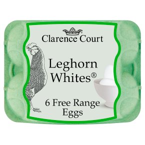 Clarence Court Leghorn Whites Free Range Eggs