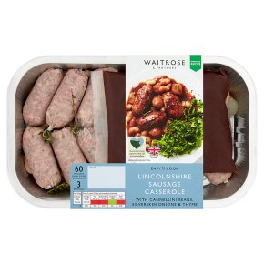 Easy to Cook Lincolnshire Sausage Casserole