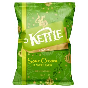 Kettle Chips Sour Cream & Sweet Onion