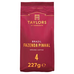 Taylors of Harrogate Fazenda Pinhal Brazil Ground Coffee