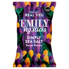 Emily Veg Crisps Sweet Potato Sticks with Sea Salt