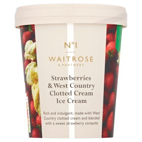 No.1 Strawberries & Clotted Cream Ice Cream
