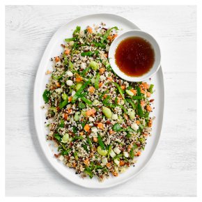 Oriental Black Quinoa Salad