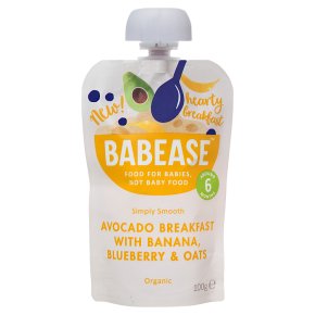 Babease Avocado Oats Banana Blueberry