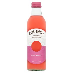 Equinox Organic Kombucha Wild Berry