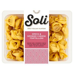 Soli Italian Speck with Italian Smoked Cheese Tortelloni