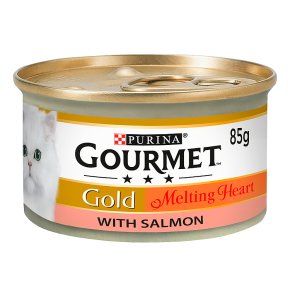 Gourmet Gold Melting Heart with Salmon