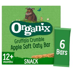 Organix Gruffalo Crumble Apple Soft Oaty Bars Multipack