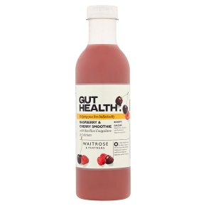 Waitrose Gut Health Raspberry & Cherry Smoothie