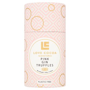 Love Cocoa Pink Gin Truffles