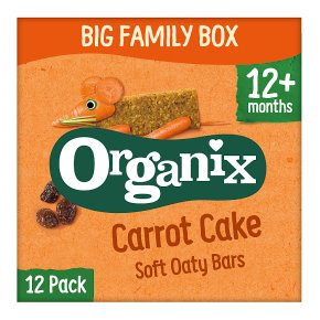 Organix Carrot Cake Oat Snack Bars
