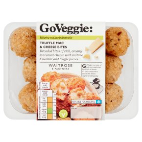 GoVeggie: Truffle Mac & Cheese Bites