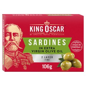 King Oscar Sardines in Extra Virgin Olive Oil