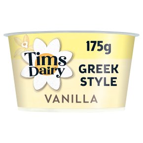 Tims Dairy Greek Style Yogurt with Vanilla