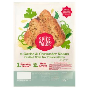 The Spice Tailor Garlic Baked Naans